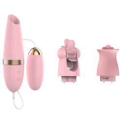 Generique Kit Stimulation de clitoris Lilo Magic 3 embouts
